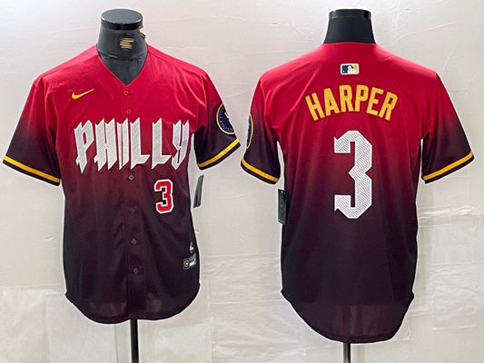 Men/Women/Youth Philadelphia Phillies Bryce Harper #3 baseball Jerseys