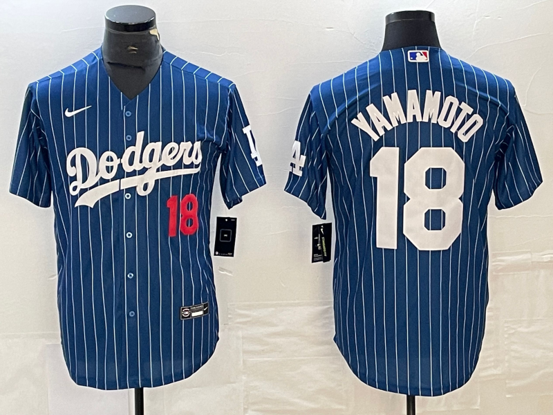 Men/Women/Youth Los Angeles Dodgers Yoshinobu Yamamoto #18 baseball Jerseys