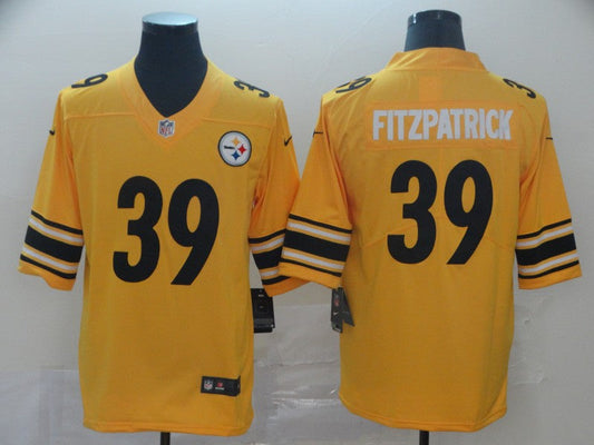 Adult Pittsburgh Steelers Minkah Fitzpatrick NO.39 Football Jerseys