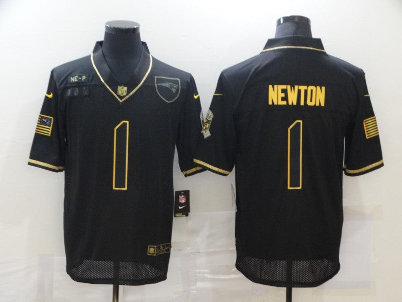 Adult New England Patriots Cam Newton NO.1 Football Jerseys