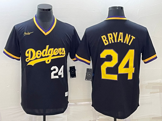 Men/Women/Youth Los Angeles Dodgers Kobe Bryant  #24 baseball Jerseys