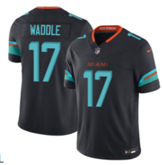 2025 men/women/kids MM.Dolphins #17 Jaylen Waddle Jersey Stitched American Football Jerseys