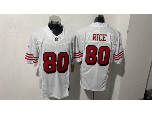 Adult San Francisco 49ers Jerry Rice No.80 Football Jerseys
