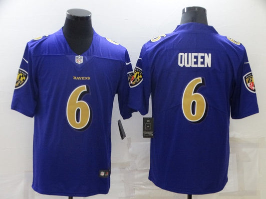 Adult  Baltimore Ravens Patrick Queen NO.6 Football Jerseys