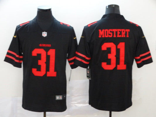 Adult San Francisco 49ers Raheem Mostert NO.31 Football Jerseys