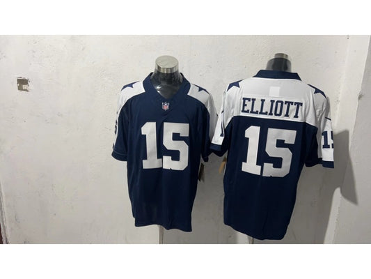 Adult Dallas Cowboys Ezekiel Elliott  No.15 Football Jerseys