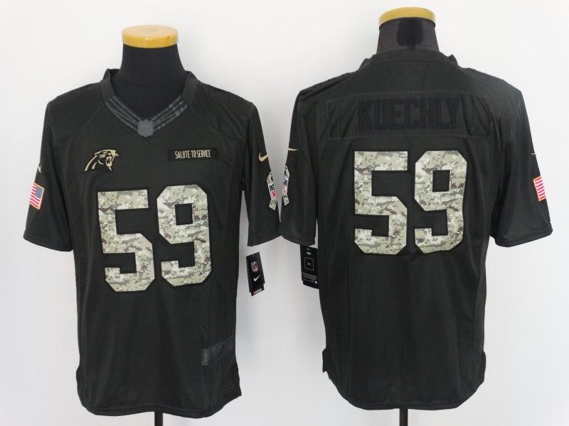 Adult Carolina Panthers Luke Kuechly NO.59 Football Jerseys