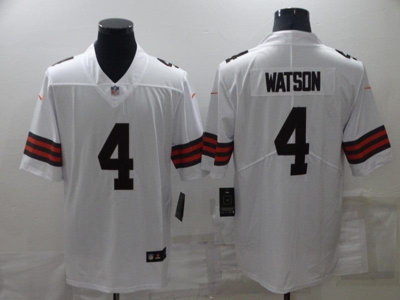 Adult Cleveland Browns DESHAUN WATSON NO.4 Football Jerseys