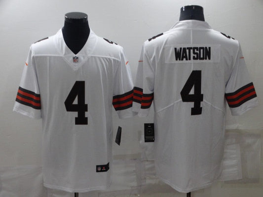 Adult Cleveland Browns DESHAUN WATSON NO.4 Football Jerseys