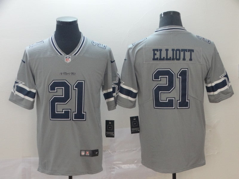 Adult ‎Dallas Cowboys Ezekiel Elliott NO.21 Football Jerseys