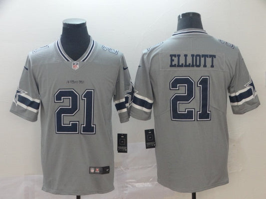 Adult ‎Dallas Cowboys Ezekiel Elliott NO.21 Football Jerseys