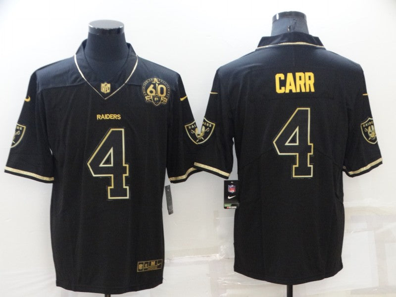 Adult ‎Oakland Raiders Derek Carr NO.4 Football Jerseys