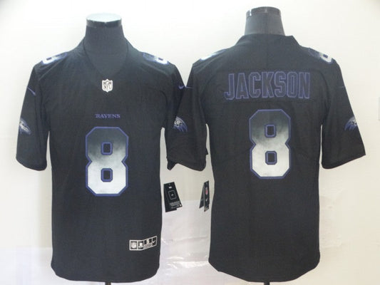 Adult Baltimore Ravens Lamar Jackson NO.8 Football Jerseys