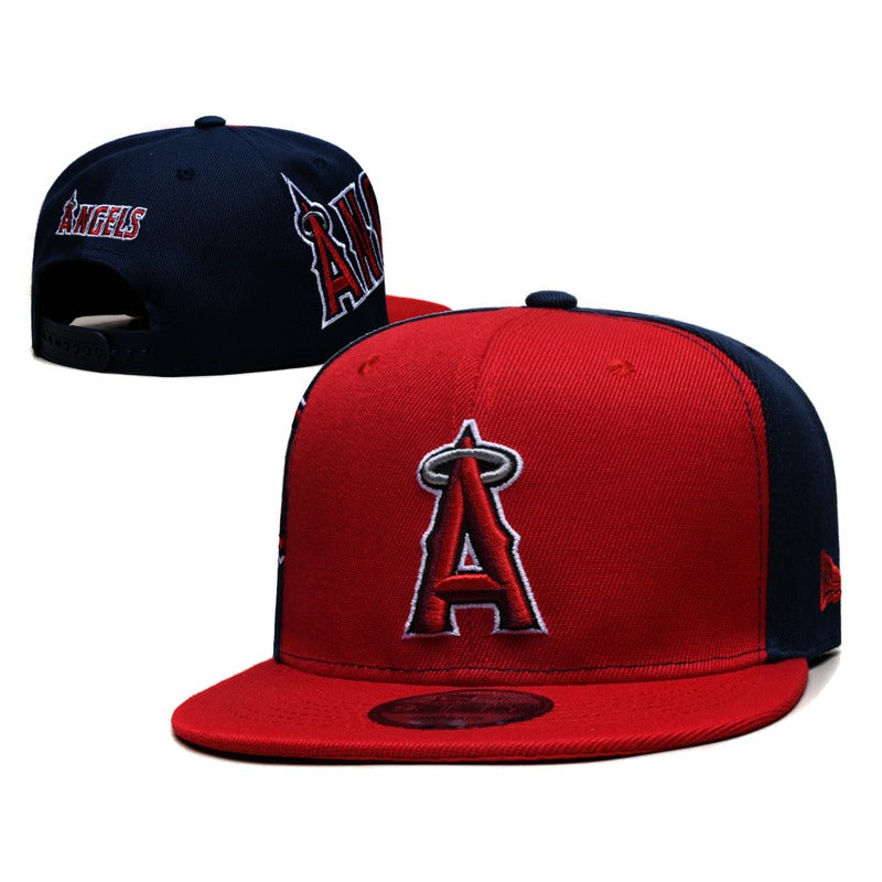 LA Red & Navy Retro Baseball Cap | Vintage Anaheim Halo Game Day Hats