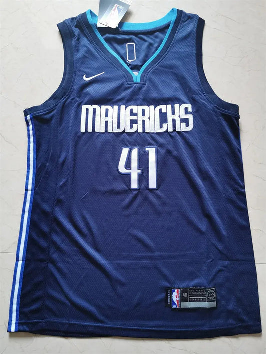 Dallas Mavericks Dirk Nowitzki NO.41 Basketball Jersey