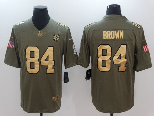 Adult Pittsburgh Steelers Antonio Brown NO.84 Football Jerseys