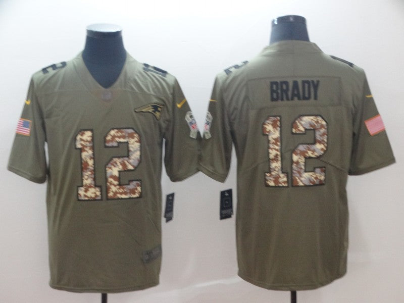 Adult New England Patriots Tom Brady NO.12 Football Jerseys