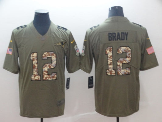 Adult New England Patriots Tom Brady NO.12 Football Jerseys