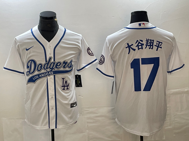 Men/Women/Youth   Los Angeles Dodgers Ohtani Shohei NO.17 baseball Jerseys