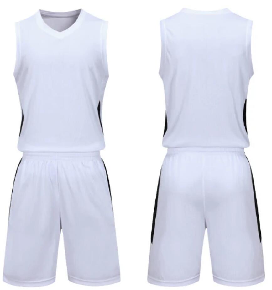 men/women/kids Blank white custom uniform top