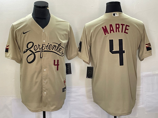 Men/Women/Youth  ‎Arizona Diamondbacks Ketel Marte  NO.4 baseball Jerseys
