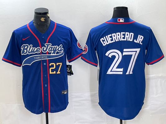 Men/Women/Youth Toronto Blue Jays Vladimir Guerrero Jr.  #27 baseball Jerseys