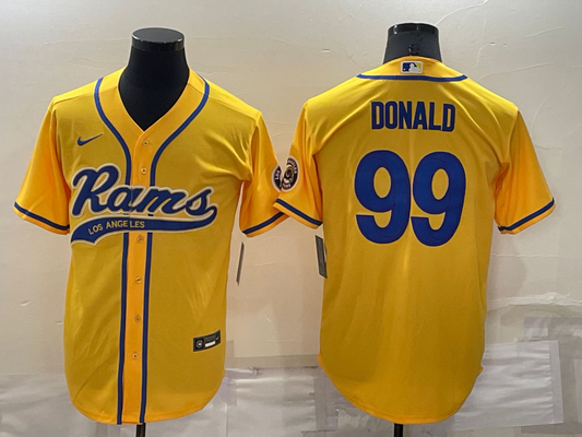 Adult Los Angeles Rams Arron Donald NO.99 Football Jerseys