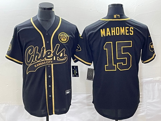 Adult Kansas City Chiefs Patrick Mahomes NO.15 Football Jersey