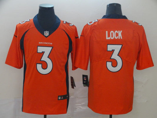 Adult Denver Broncos Drew Lock NO.3 Football Jerseys