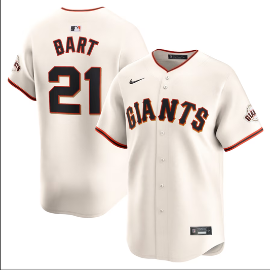 Men/Women/Youth San Francisco Giants  Joey Bart NO.21 baseball Jerseys