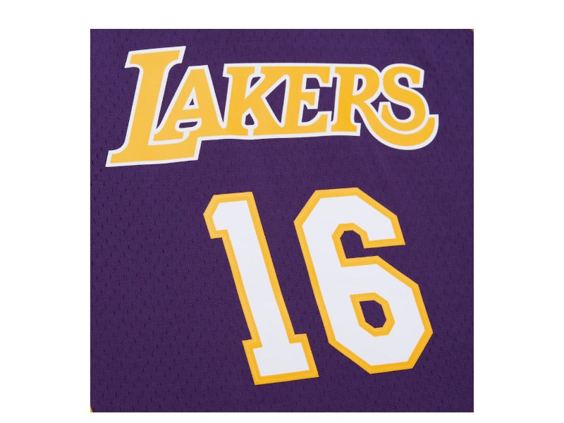 Los Angeles Lakers Paul Gasol NO.16 Basketball Jersey