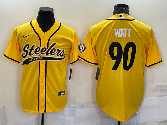 Adult Pittsburgh Steelers T. J. Watt NO.90 Football Jerseys