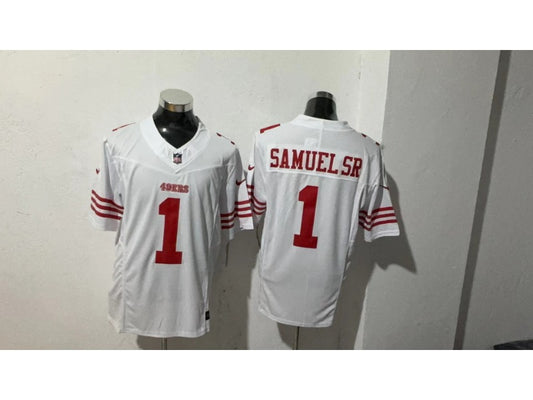 Adult San Francisco 49ers Deebo Samuel Sr No.1 Football Jerseys