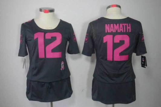 Women's New York Jets Joe Namath NO.12 Football Jerseys