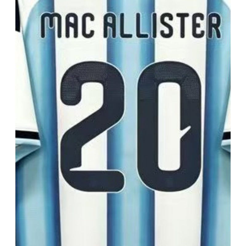 Argentina National Team Home Blue & White world cup soccer Jersey all players and numbers