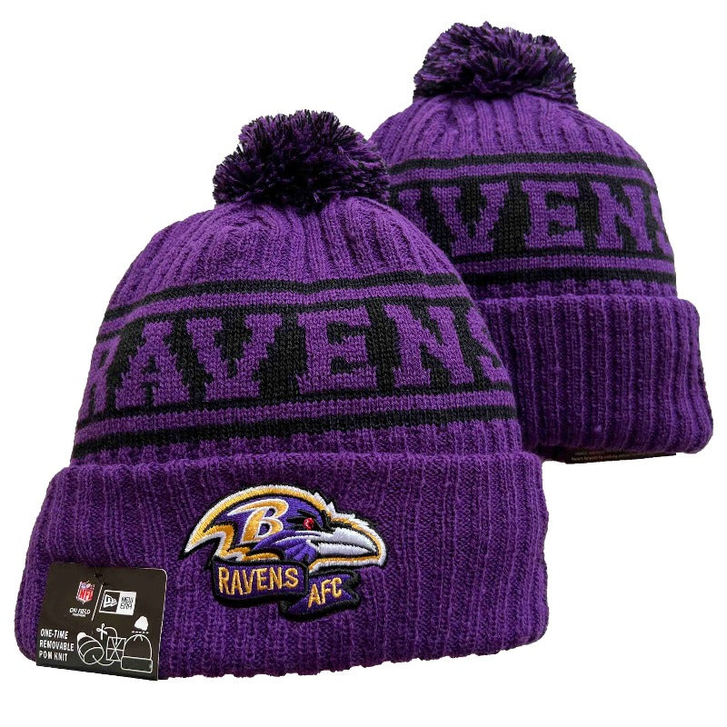 Baltimore Ravens NFL knitted hats