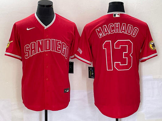 Men/Women/Youth San Diego Padres Manny Machado #13 baseball Jerseys