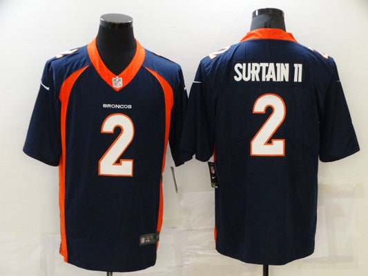 Adult Denver Broncos Patrick Surtain II NO.2 Football Jerseys