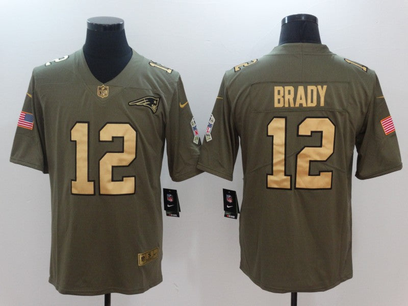 Adult New England Patriots Tom Brady NO.12 Football Jerseys