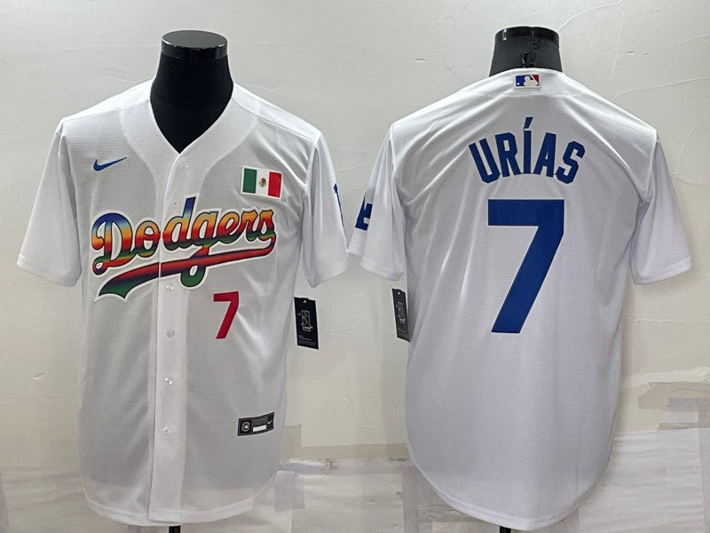 Men/Women/Youth Los Angeles Dodgers Julio Urías #7 baseball Jerseys