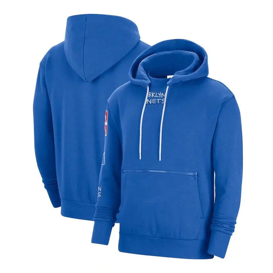 men/women/kids Brooklyn Nets Blue Basketball Hoodies