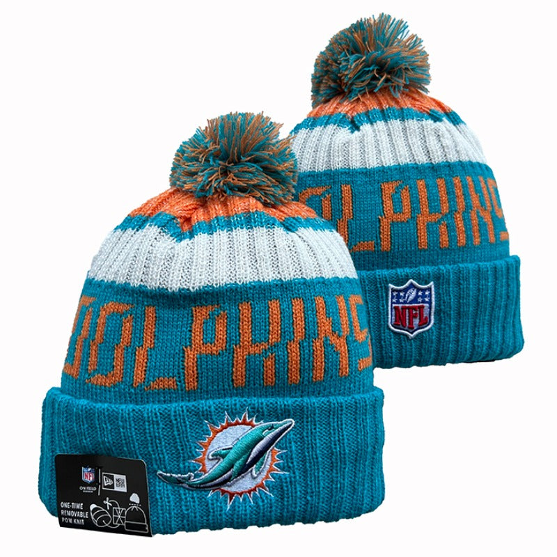 Miami Dolphins knitted NFL hats