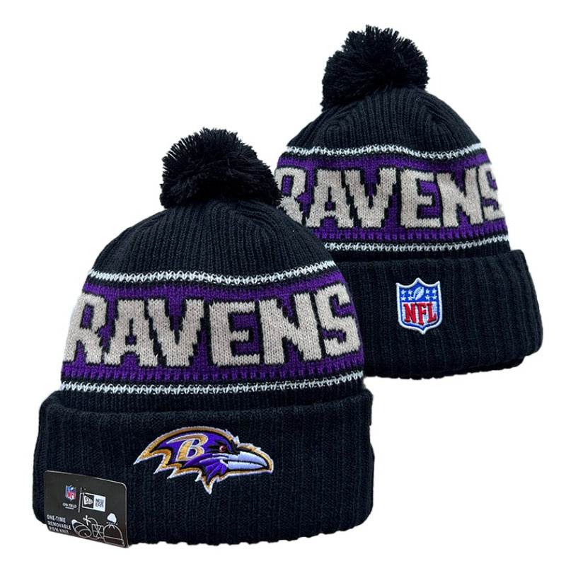 Baltimore Ravens NFL knitted hats