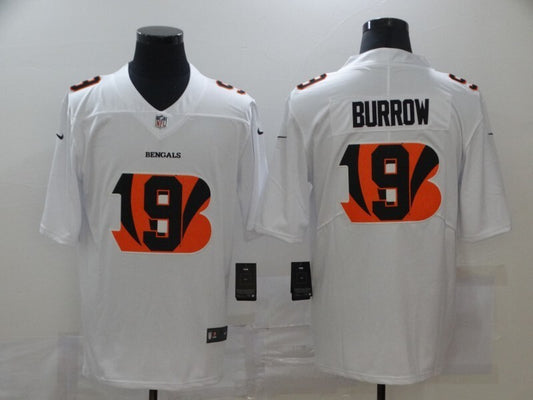 Cincinnati Bengals Joe Burrow NO.9 Salute To Service Football Jerseys