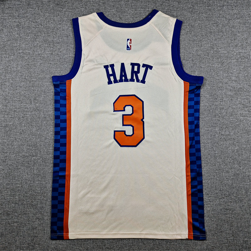 2026 New York Knicks Josh Hart swingman jerseys S-2XL city edition