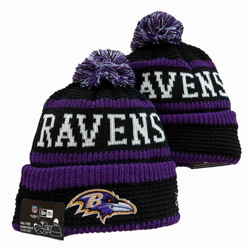 Baltimore Ravens NFL knitted hats