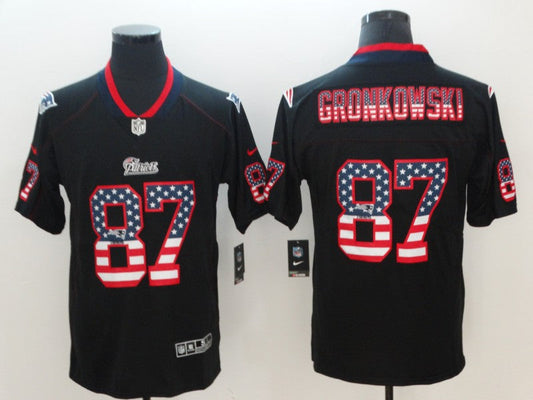 Adult New England Patriots Rob Gronkowski NO.87 Football Jerseys