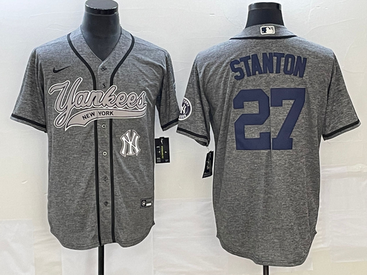 Men/Women/Youth New York Yankees Giancarlo Stanton NO.27 baseball Jerseys