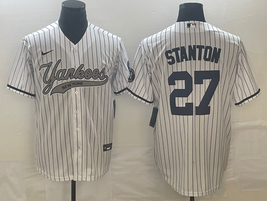 Men/Women/Youth New York Yankees Giancarlo Stanton NO.27 baseball Jerseys