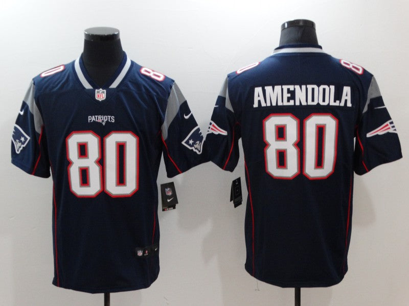 Adult New England Patriots Danny Amendola NO.80 Football Jerseys